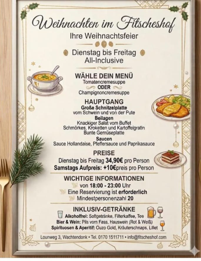Weihnachtsfeier 2026